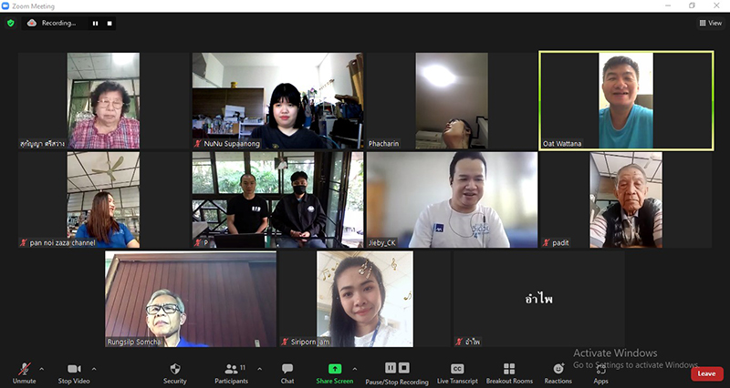 Participants gave feedbacks