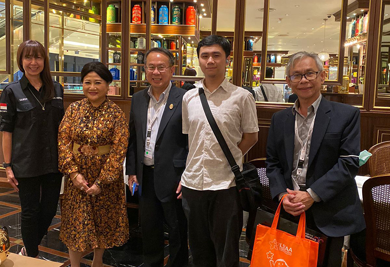 4. Mr. Piroon and Mr. Somchai paid a courtesy call to Dr. Prita Kemal Gani, Secretary General of the ASEAN Autism Network on 18 October 2022.