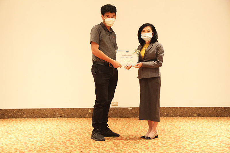 7 September 2022, Congratulations to trainees with disabilities who graduated in the internship program of APCD 60+ Plus Vocational skills training in the Hospitality business project at the Centra by Centara Hotel Chaeng Watthana of the year 2022.