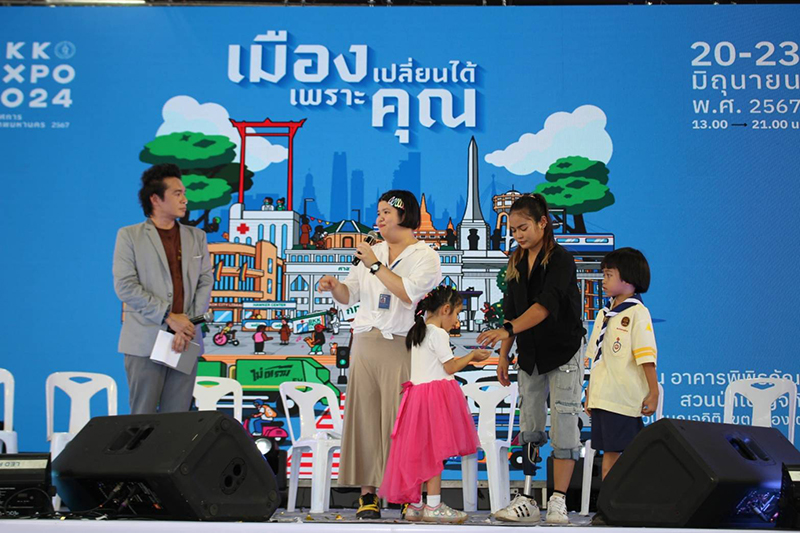 Ms. Supaanong (NuNu) Panyasirimongkol shared about her ideal city. 