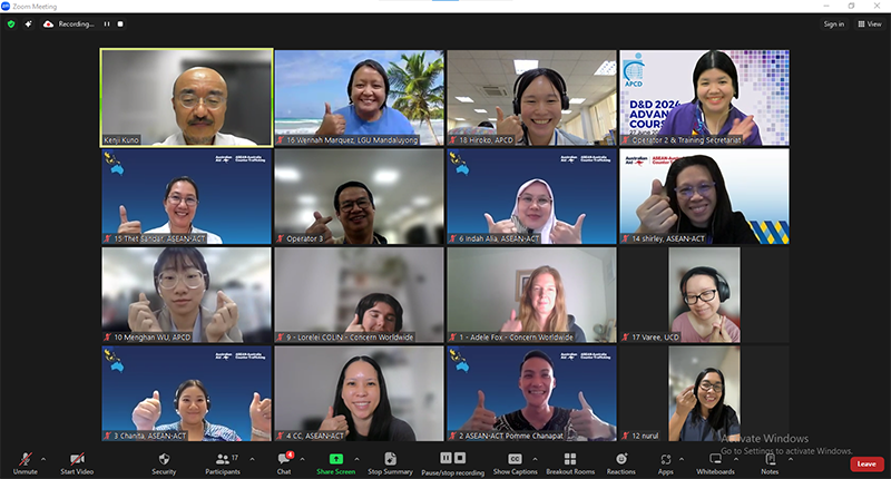 Group photo of participants from Asia-Pacific and beyond, resource persons and organizers in the Module 3-2 on 27 June 2024.