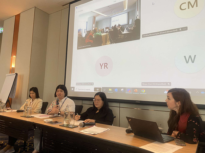 Ms. Supaanong (NuNu) Panyasirimongkol, APCD Staff with autism and Networking & Collaboration Officer, share her experience and recommendations on UNDIS Implementation.