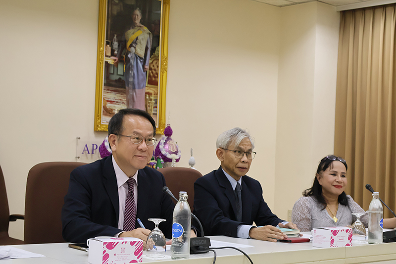 The MOU was signed by Mr. Lee Young Seok, President of DPI-Korea, along with Mr. Kim Eun Jung, Secretary-General, and Ms. Kim Eun Jung, Team Manager of International Relations. Representing APCD, Mr. Piroon Laismit, Executive Director, signed the MOU. Mr. Somchai Rungsilp, Manager of the Community Development Department, and Mr. Watcharapol Chuengcharoen, Chief of Networking & Collaboration, also reaffirmed the organization's commitment to the cause. The signing ceremony was attended by Mr. Taisuke Miyamoto, the representative of the Disabled People's International Asia-Pacific Region (DPI - AP), who witnessed this significant step toward advancing disability rights and inclusivity in the region. The Jakarta Declaration on the Asian and Pacific Decade of Persons with Disabilities, 2023–2032, underscores the importance of aligning national legislation with the Convention on the Rights of Persons with Disabilities, enhancing the participation of individuals with disabilities in decision-making processes, improving accessibility, mobilizing the private sector's resources to promote disability-inclusive development, and ensuring gender-responsive policies and programs for persons with disabilities. The declaration also emphasizes the need to close disability data gaps and strengthen capacities to monitor progress in disability-inclusive development.