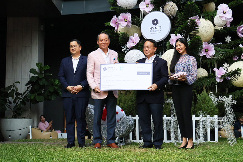 Hyatt Regency Bangkok Sukhumvit Champions Disability Empowerment in Festive CSR Event