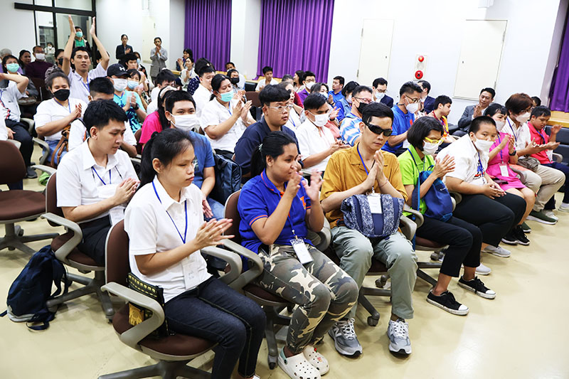 Skills Development for People with Disabilities towards Employment in the Food and Service Industry Project 2024' by the Asia-Pacific Development Center on Disabilities and the Department of Empowerment of Persons with Disabilities (DEP), March 6, 2567,