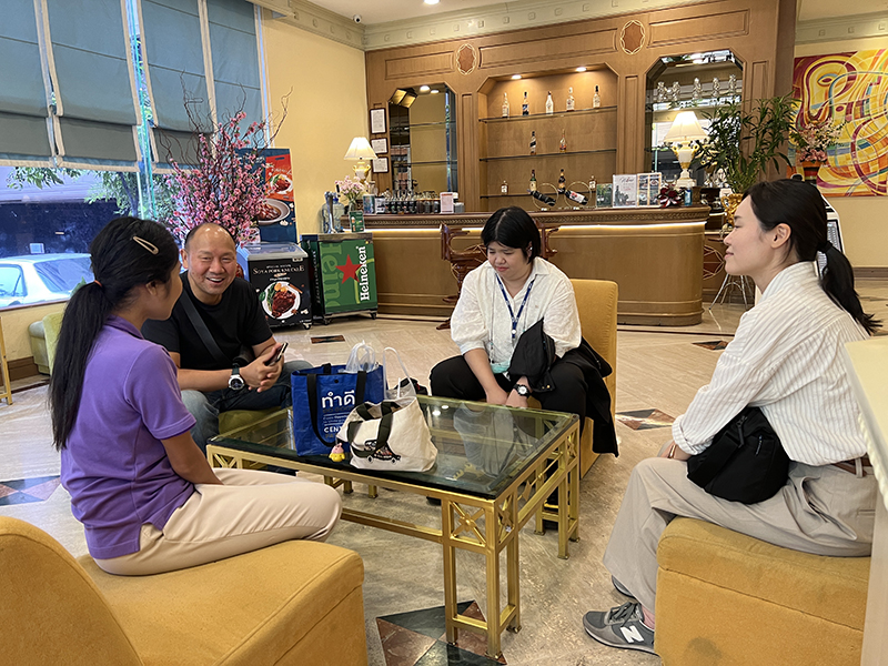 APCD staff introduced themselves and discussed the objectives of the seminar visit with Vulcan Coalition staff during their first meeting