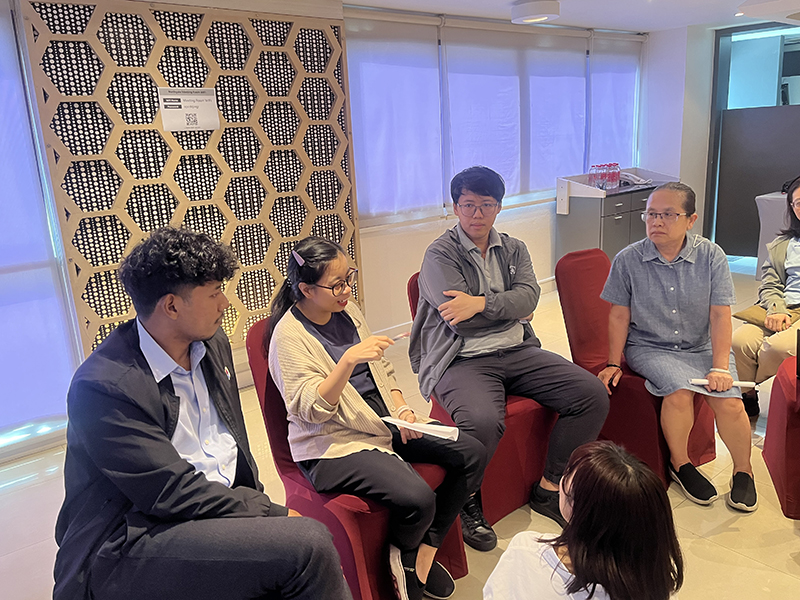 APCD Staff from Administration and Information & Knowledge Management Department actively participated in the session.