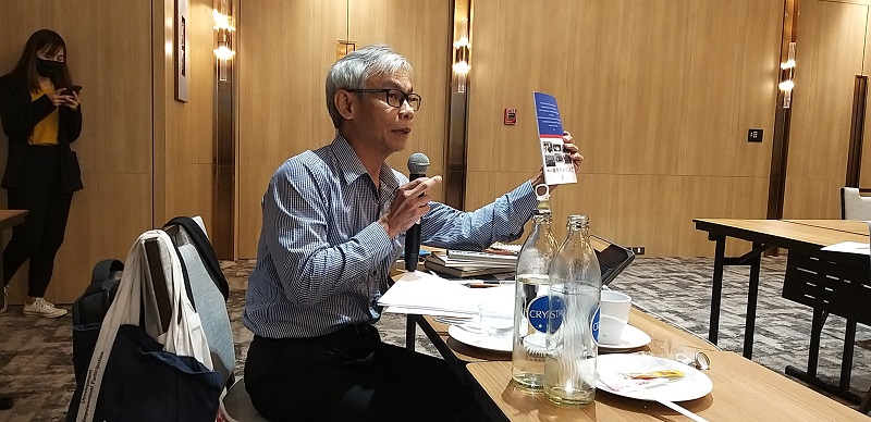 Sharing inputs by Mr. Somchai Rungsilp, APCD's Community Development Manager
