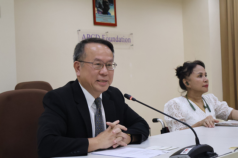 Mr. Piroon Laismit, the APCD Executive Director, together with the APCD team, warmly welcomed a distinguished delegation from the Japan International Cooperation Agency (JICA) Thailand Office