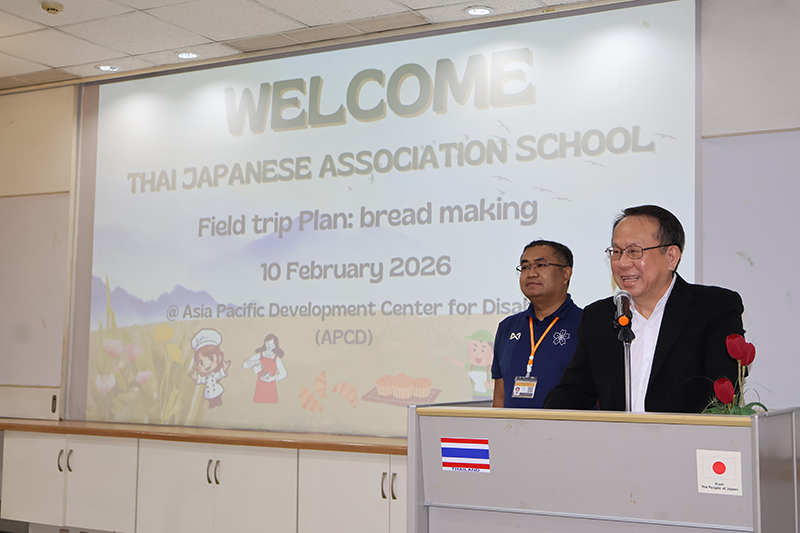 Thai-Japanese Association School Students Participate in Hands-On Vocational Skills Class at APCD
