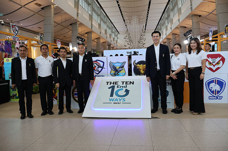 National Defence College of Thailand Class 67 and APCD Collaborate on Disability Awareness Workshop on “Basic Understanding on persons with disability “at CentralWorld Exhibition