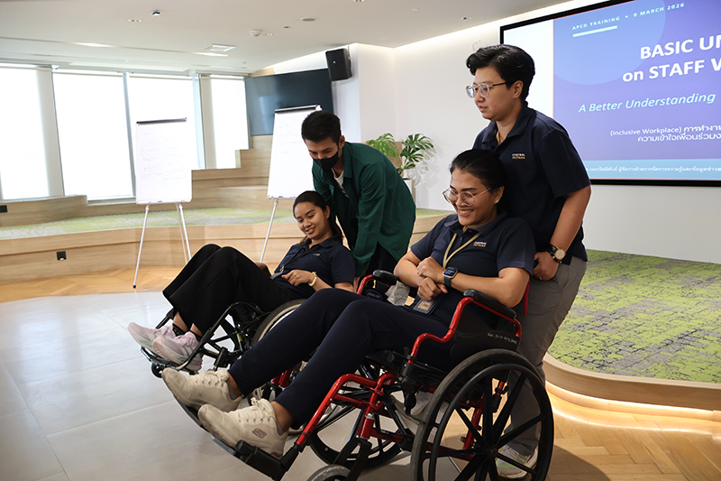 APCD Conducts Disability Awareness Workshop for Central Pattana PCL