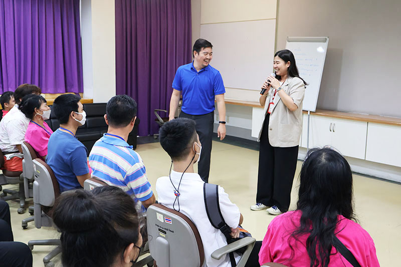 Skills Development for People with Disabilities towards Employment in Food and Service Industry Project 2024' by the Asia-Pacific Development Center on Disabilities and Department of Empowerment of Persons with Disabilities, March 6, 2567 (Training Day)