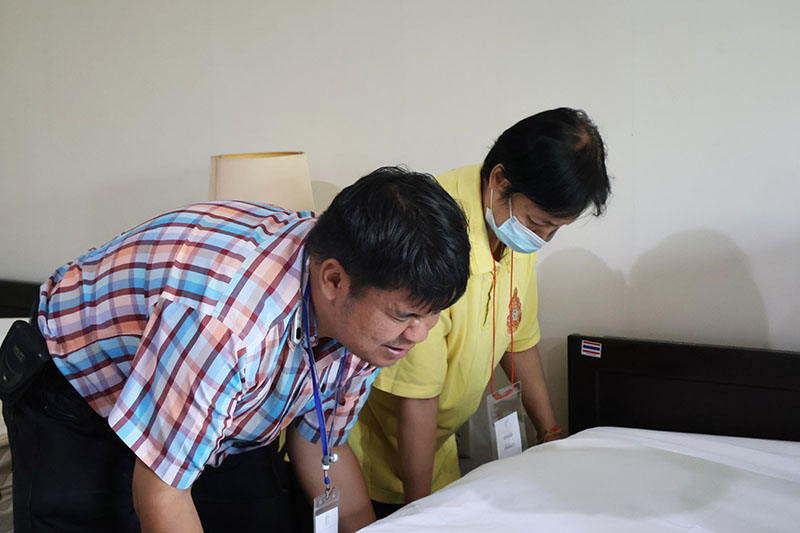 Skills Development for People with Disabilities towards Employment in Food and Service Industry Project 2024' by the Asia-Pacific Development Center on Disabilities and Department of Empowerment of Persons with Disabilities, March 6, 2567 (Training Day)