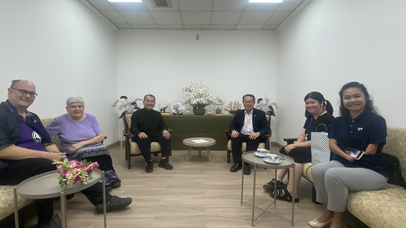 Former APCD Executive Director Mr. Akiie Ninomiya and Mrs. Marcy Ninomiya Visit APCD