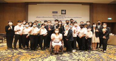 On 1 August 2022, Mr. Piroon Laismit, the APCD Executive Director gave Opening Remarks and Ms. Kanchana Ruangsiriwichayakul, the General Manager of Centra by Centara Government Complex Hotel & Convention Centre Chaeng Watthana